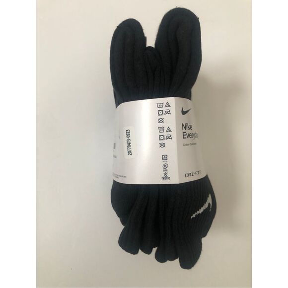 Nike Everyday Socks 6-pack size men’s 6-8, women’s 6-10, and youth 5Y-7Y - Picture 2 of 6